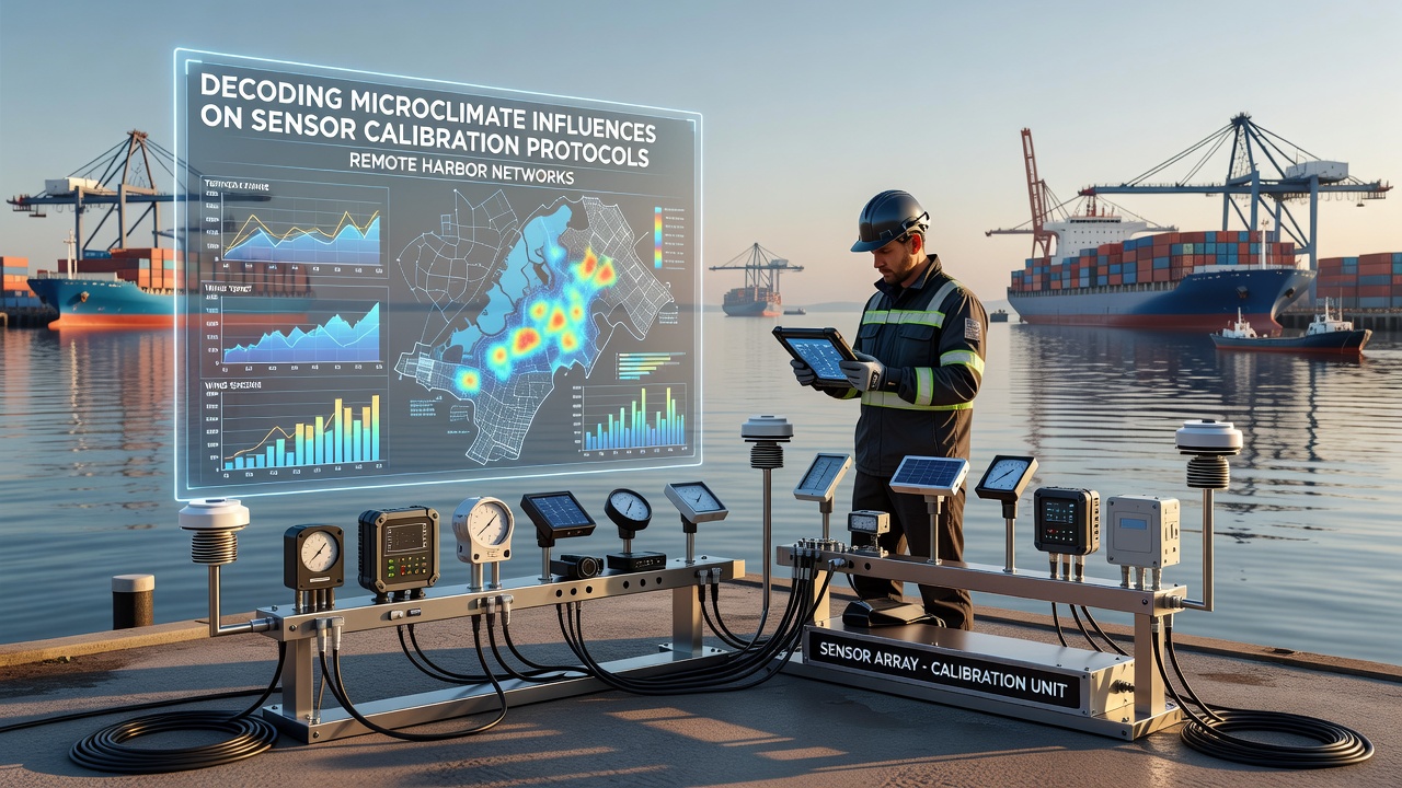 Decoding Microclimate Influences on Sensor Calibration Protocols in Remote Harbor Networks