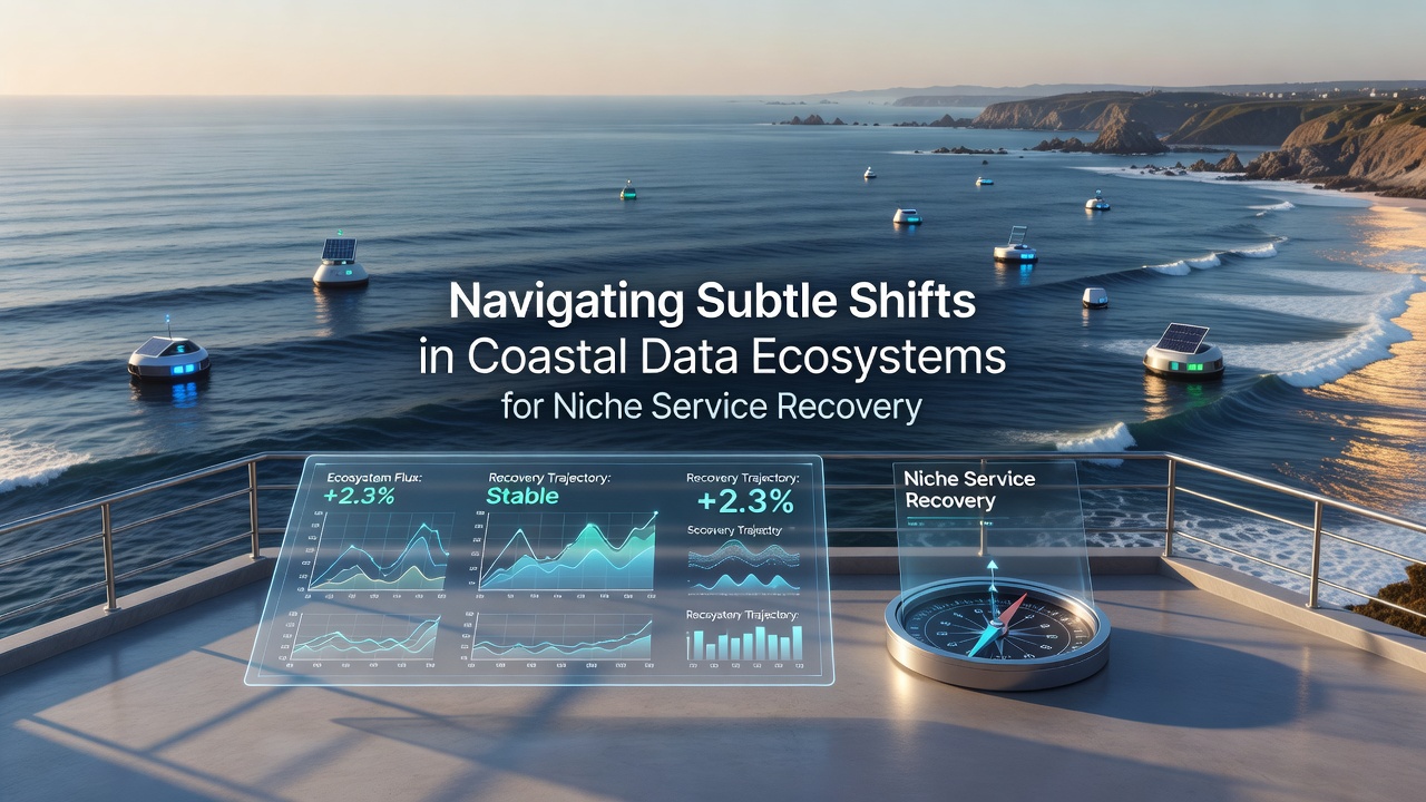 Navigating Subtle Shifts in Coastal Data Ecosystems for Niche Service Recovery